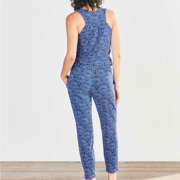 NWT HATLEY SKIPPED STONES WRINKLE RESISTANT JUMPSUIT-S - Picture 4 of 10
